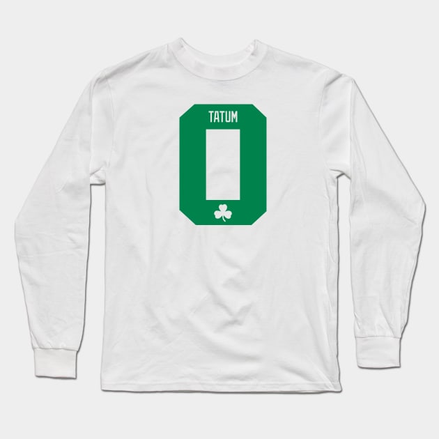 Jayson Tatum Long Sleeve T-Shirt by Legendary